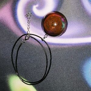 Elegant Black Pendant Necklace